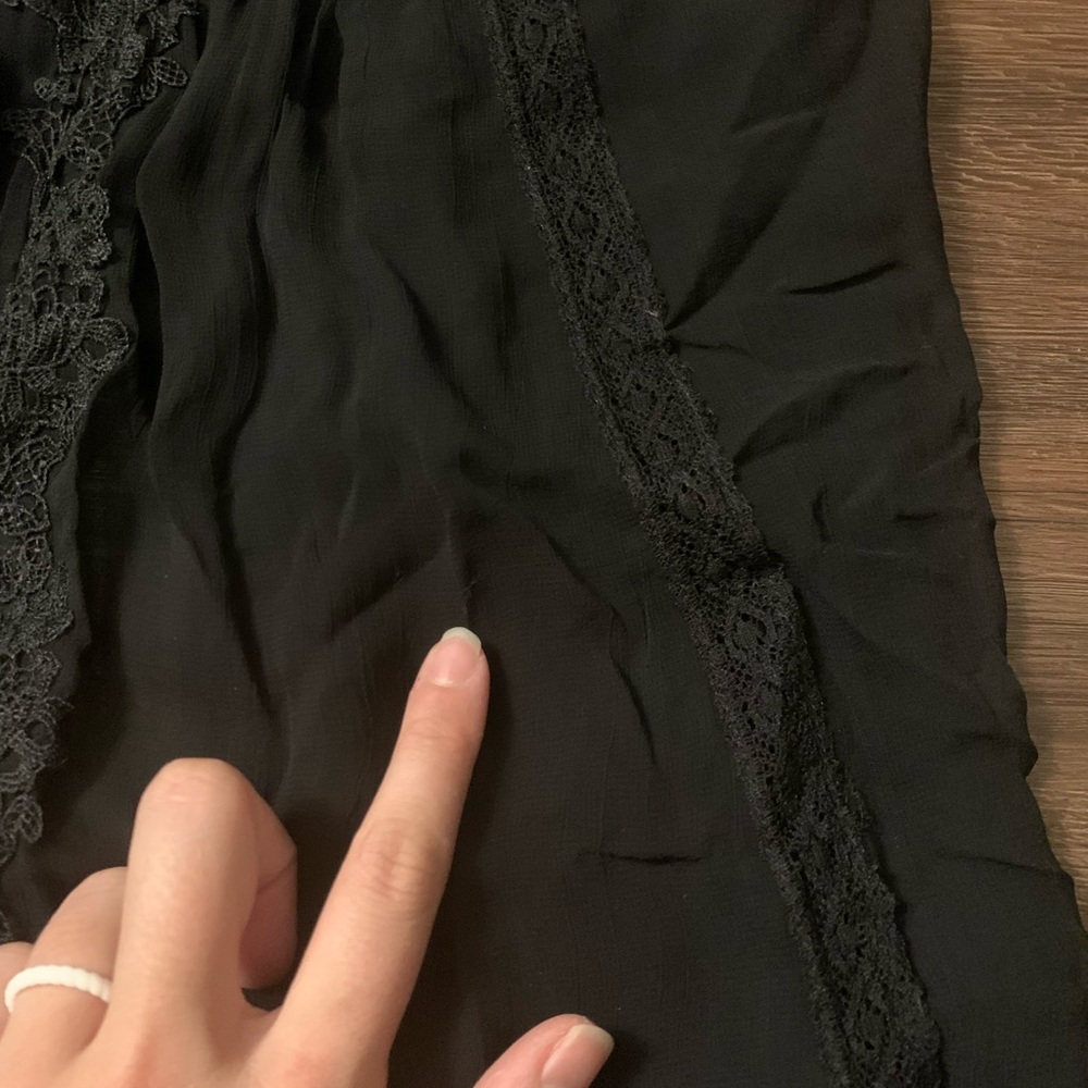 Free People black tunic tank top - Picture 6 of 6
